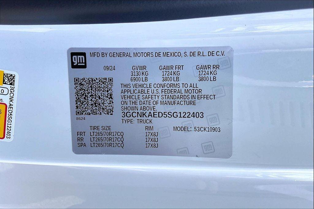 new 2025 Chevrolet Silverado 1500 car, priced at $34,625