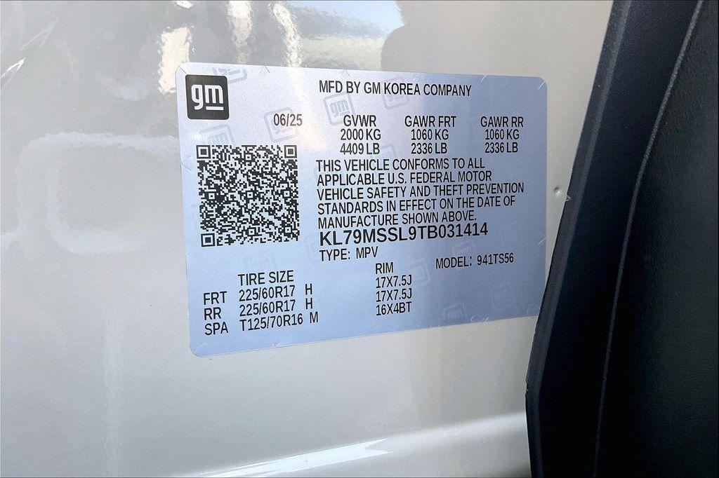 new 2026 Chevrolet TrailBlazer car, priced at $33,995