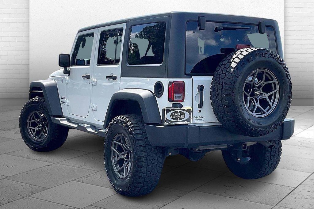 used 2016 Jeep Wrangler Unlimited car, priced at $21,000