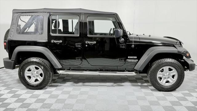 used 2016 Jeep Wrangler Unlimited car, priced at $20,999