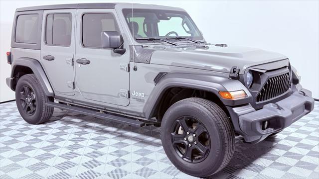 used 2021 Jeep Wrangler Unlimited car, priced at $26,999