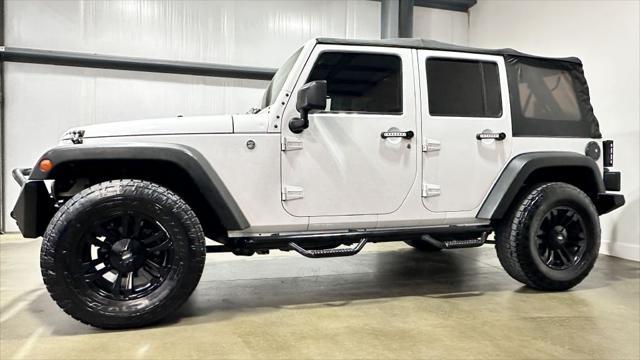 used 2016 Jeep Wrangler Unlimited car, priced at $15,999