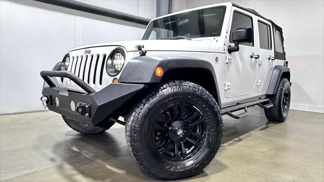 used 2016 Jeep Wrangler Unlimited car, priced at $15,999