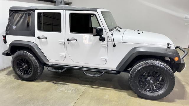 used 2016 Jeep Wrangler Unlimited car, priced at $15,999