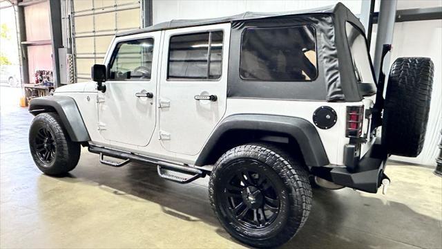 used 2016 Jeep Wrangler Unlimited car, priced at $15,999