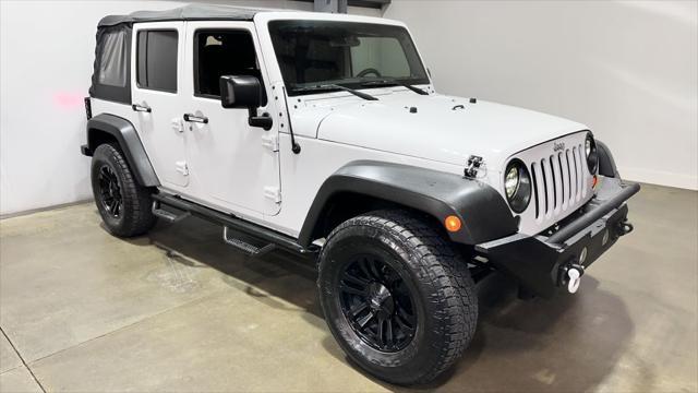 used 2016 Jeep Wrangler Unlimited car, priced at $15,999