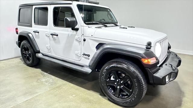 used 2021 Jeep Wrangler Unlimited car, priced at $29,499