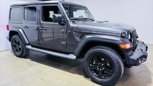 used 2021 Jeep Wrangler Unlimited car, priced at $28,999