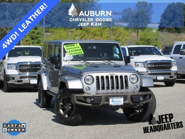 used 2017 Jeep Wrangler Unlimited car, priced at $25,456