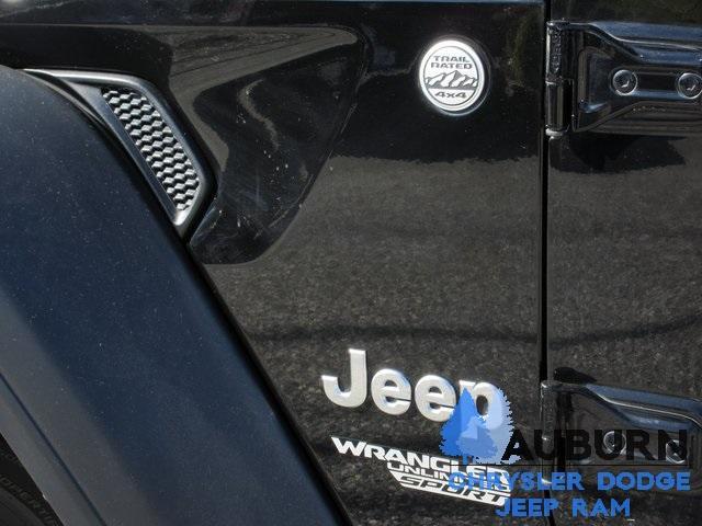 used 2020 Jeep Wrangler Unlimited car, priced at $29,099