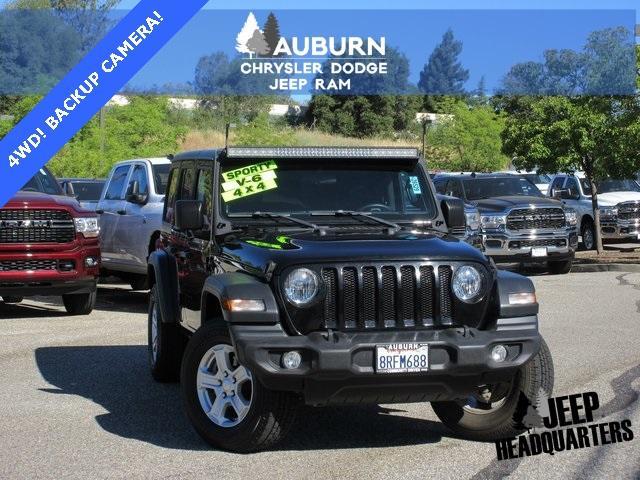 used 2020 Jeep Wrangler Unlimited car, priced at $29,099