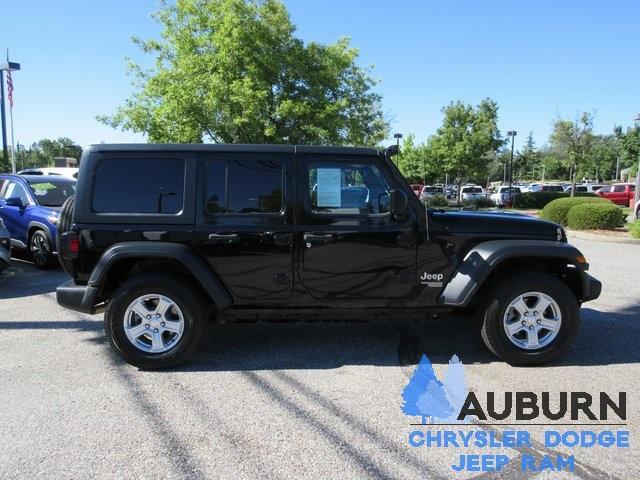 used 2020 Jeep Wrangler Unlimited car, priced at $29,099