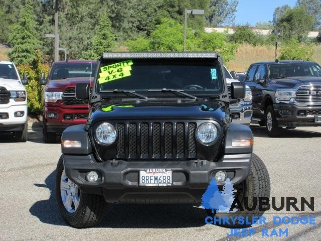 used 2020 Jeep Wrangler Unlimited car, priced at $29,099