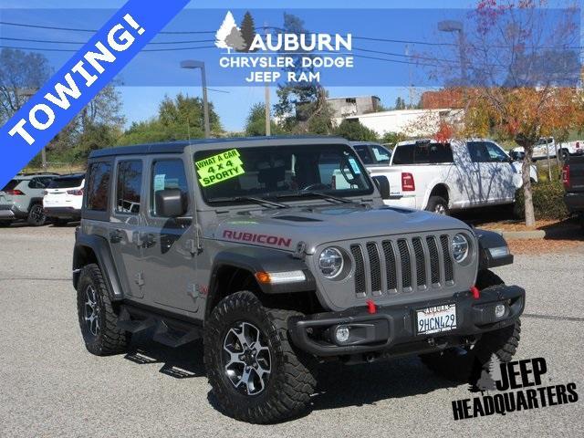 used 2021 Jeep Wrangler Unlimited car, priced at $30,295