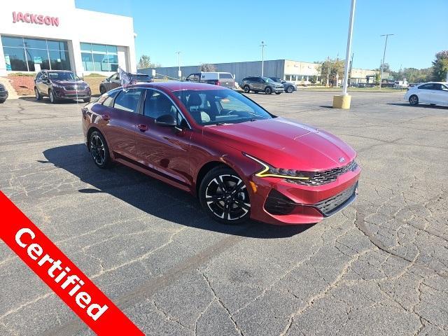 used 2021 Kia K5 car, priced at $20,974