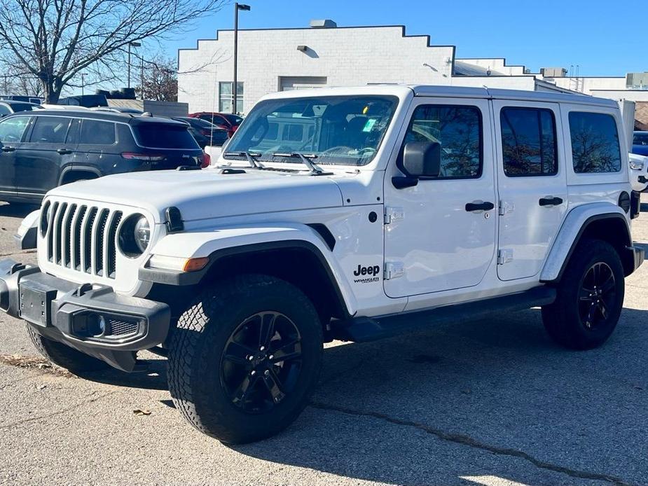 used 2021 Jeep Wrangler Unlimited car, priced at $34,504