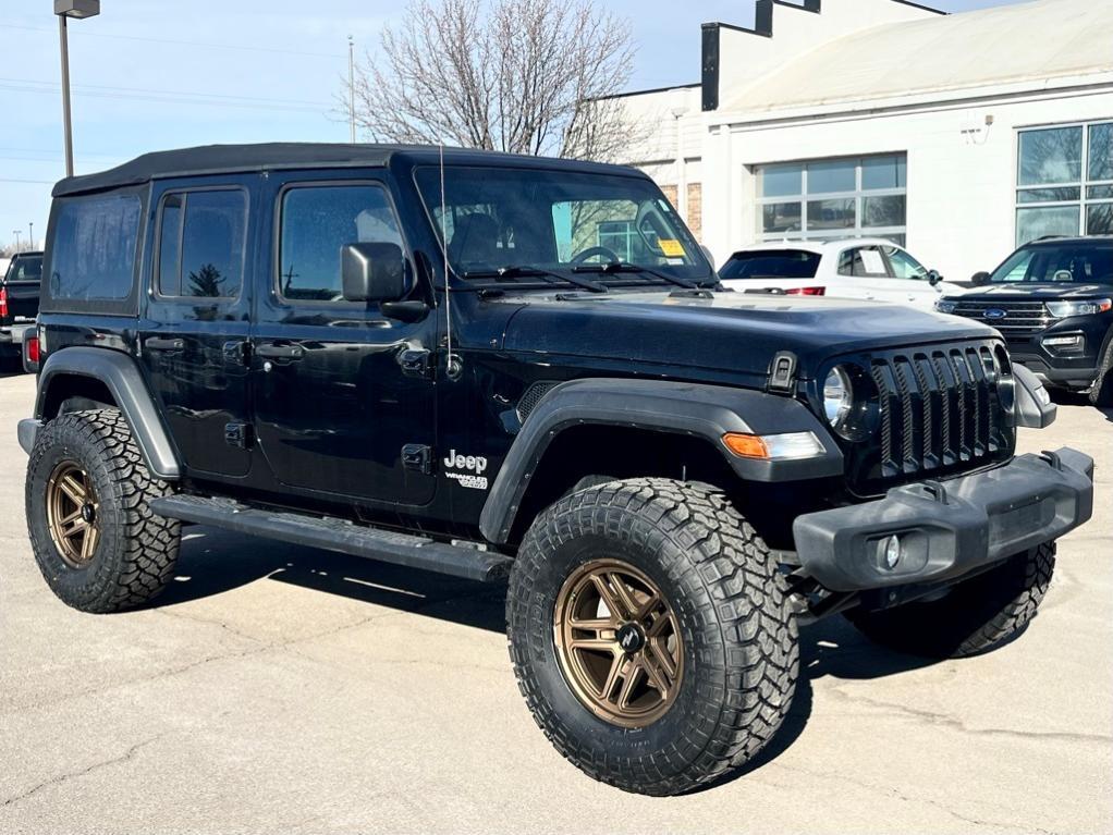 used 2021 Jeep Wrangler Unlimited car, priced at $29,988