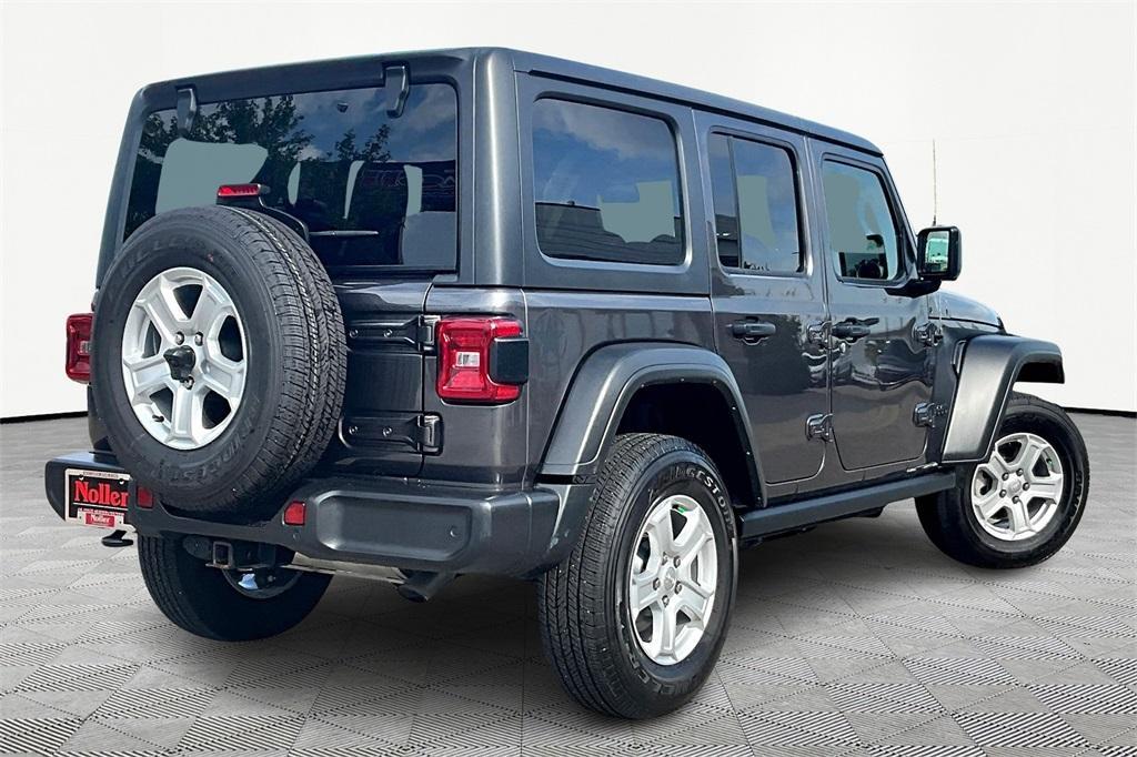 used 2021 Jeep Wrangler Unlimited car, priced at $31,108