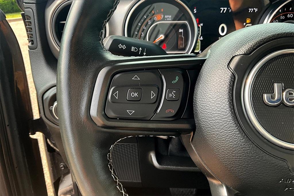 used 2021 Jeep Wrangler Unlimited car, priced at $31,108