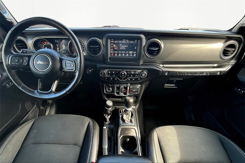 used 2021 Jeep Wrangler Unlimited car, priced at $31,108