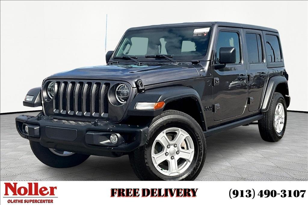 used 2021 Jeep Wrangler Unlimited car, priced at $29,887