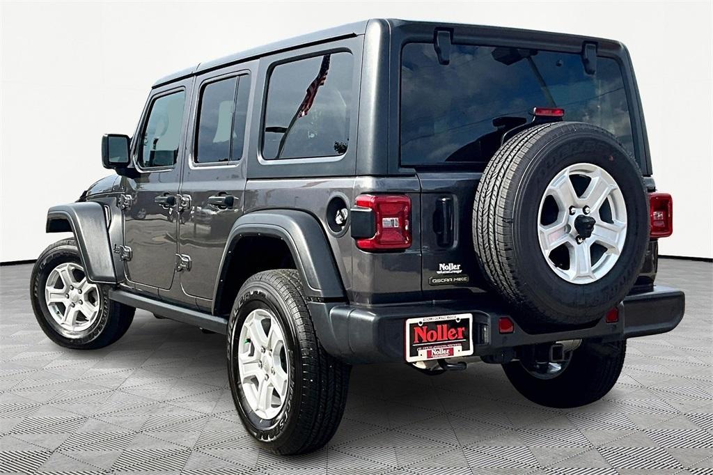 used 2021 Jeep Wrangler Unlimited car, priced at $31,108