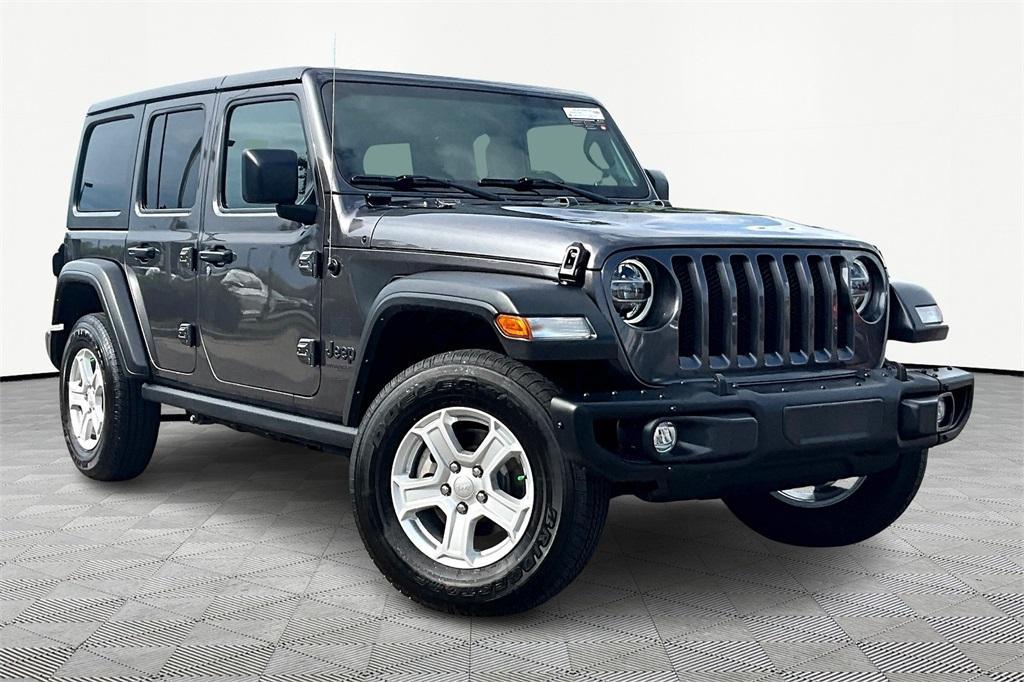 used 2021 Jeep Wrangler Unlimited car, priced at $31,108