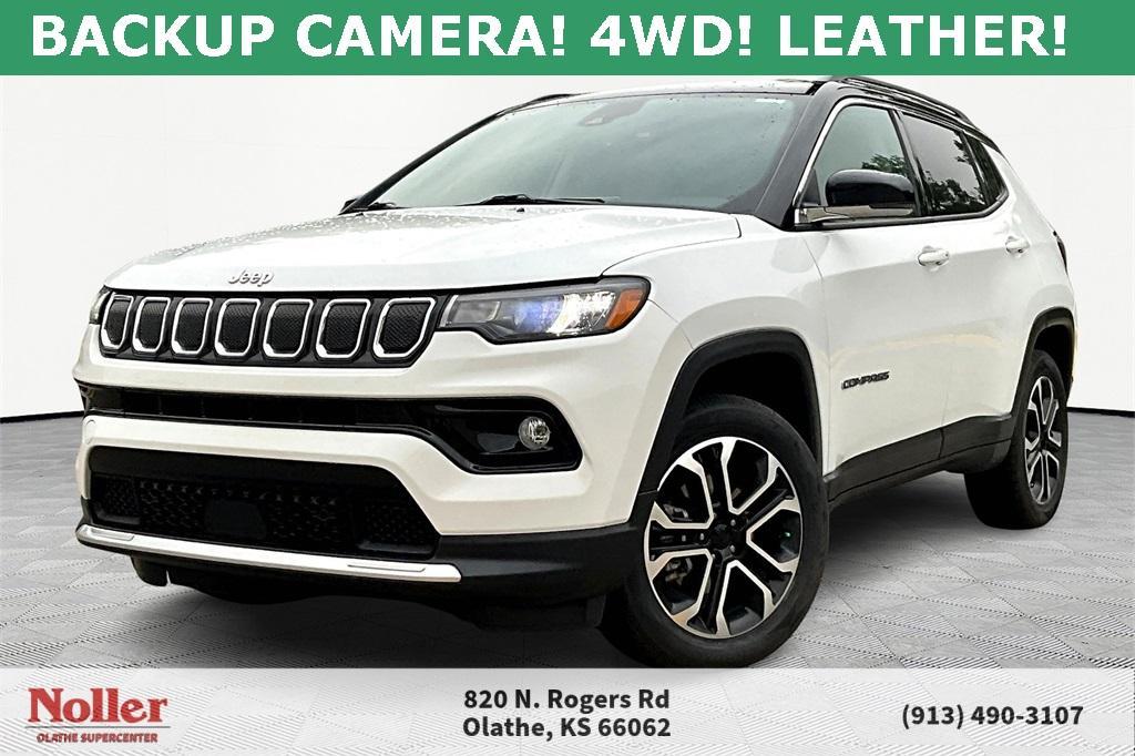 used 2022 Jeep Compass car, priced at $23,160