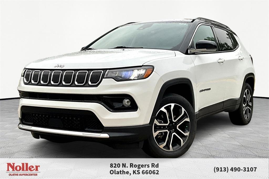 used 2022 Jeep Compass car, priced at $23,663