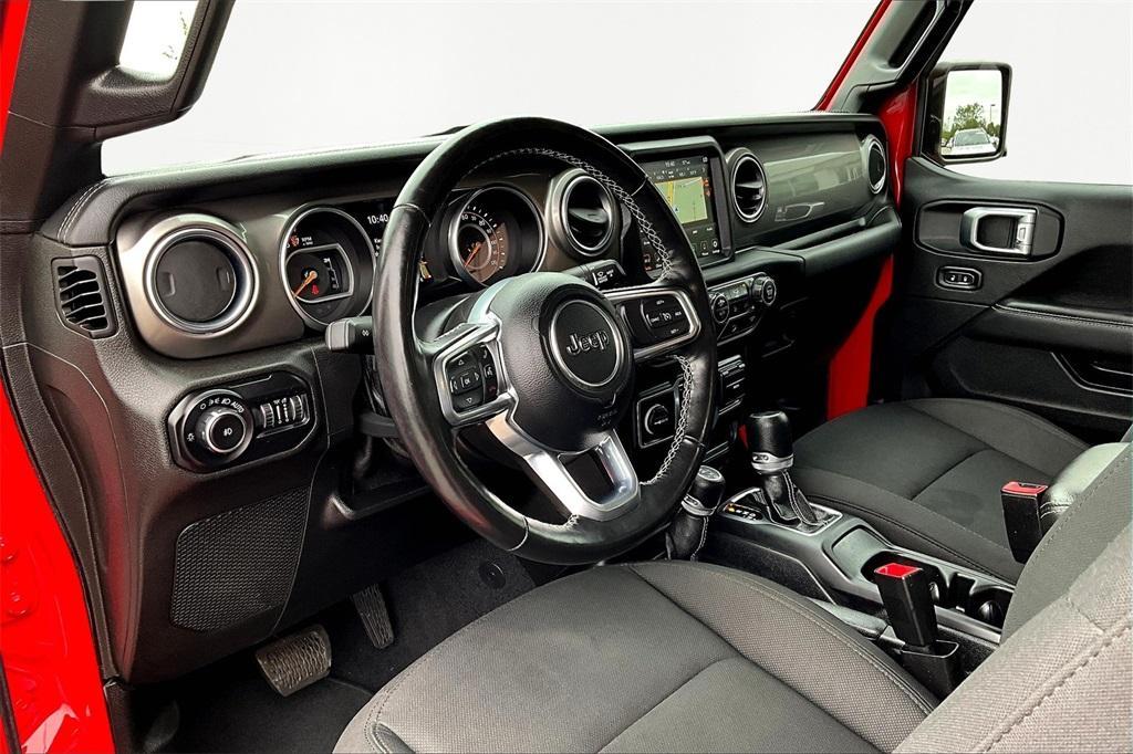used 2020 Jeep Wrangler Unlimited car, priced at $35,087