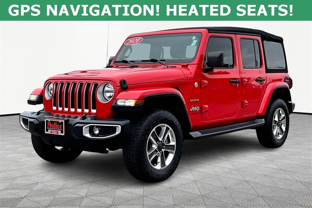 used 2020 Jeep Wrangler Unlimited car, priced at $31,439