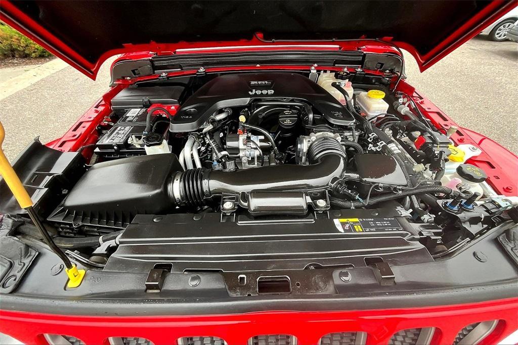 used 2020 Jeep Wrangler Unlimited car, priced at $35,087