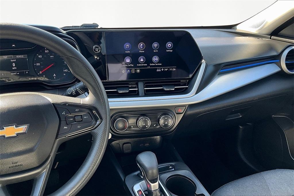used 2024 Chevrolet Trax car, priced at $20,387