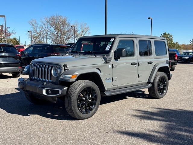 used 2021 Jeep Wrangler Unlimited 4xe car, priced at $32,571