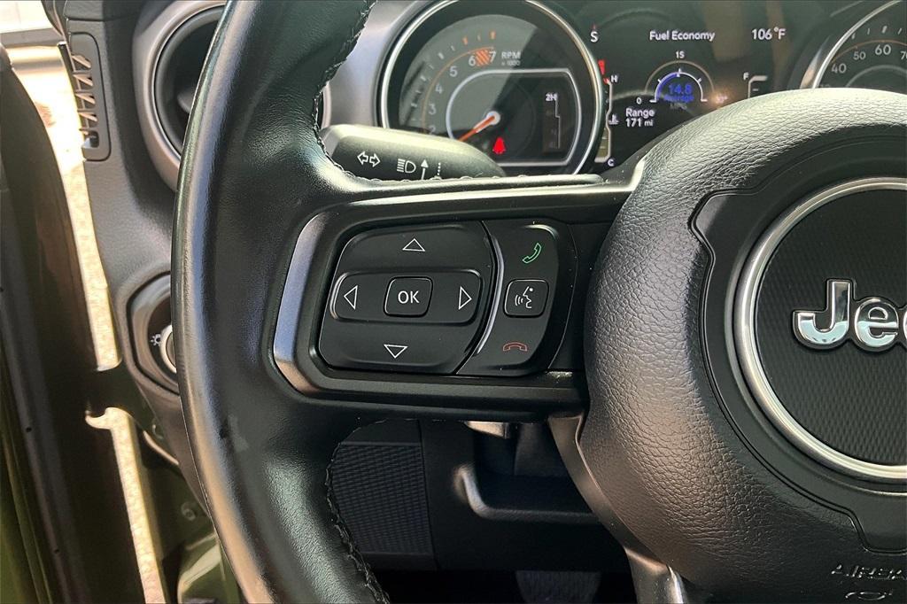 used 2021 Jeep Wrangler Unlimited car, priced at $28,474