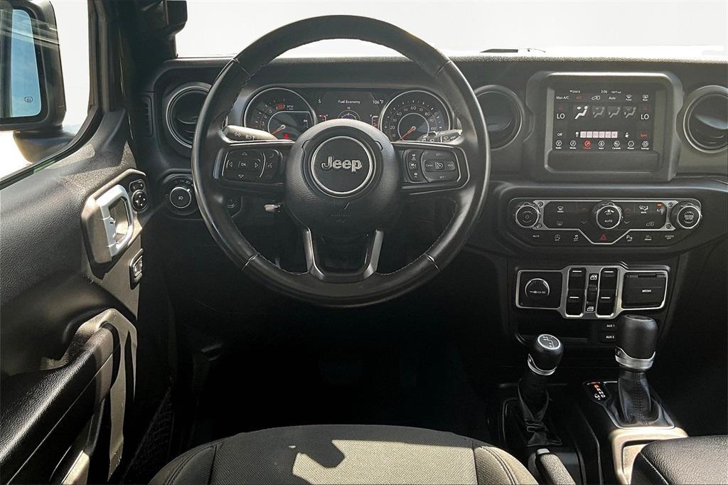 used 2021 Jeep Wrangler Unlimited car, priced at $28,474