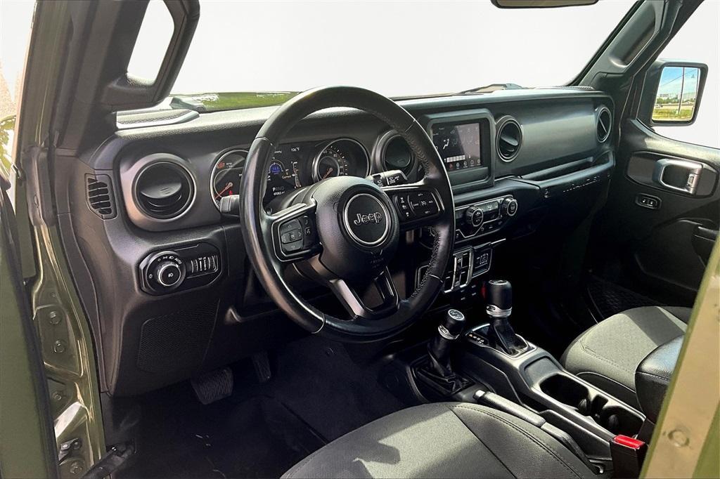 used 2021 Jeep Wrangler Unlimited car, priced at $28,474