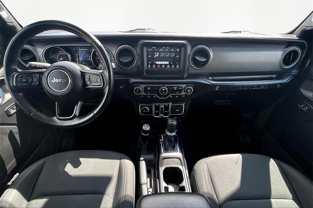 used 2021 Jeep Wrangler Unlimited car, priced at $28,474