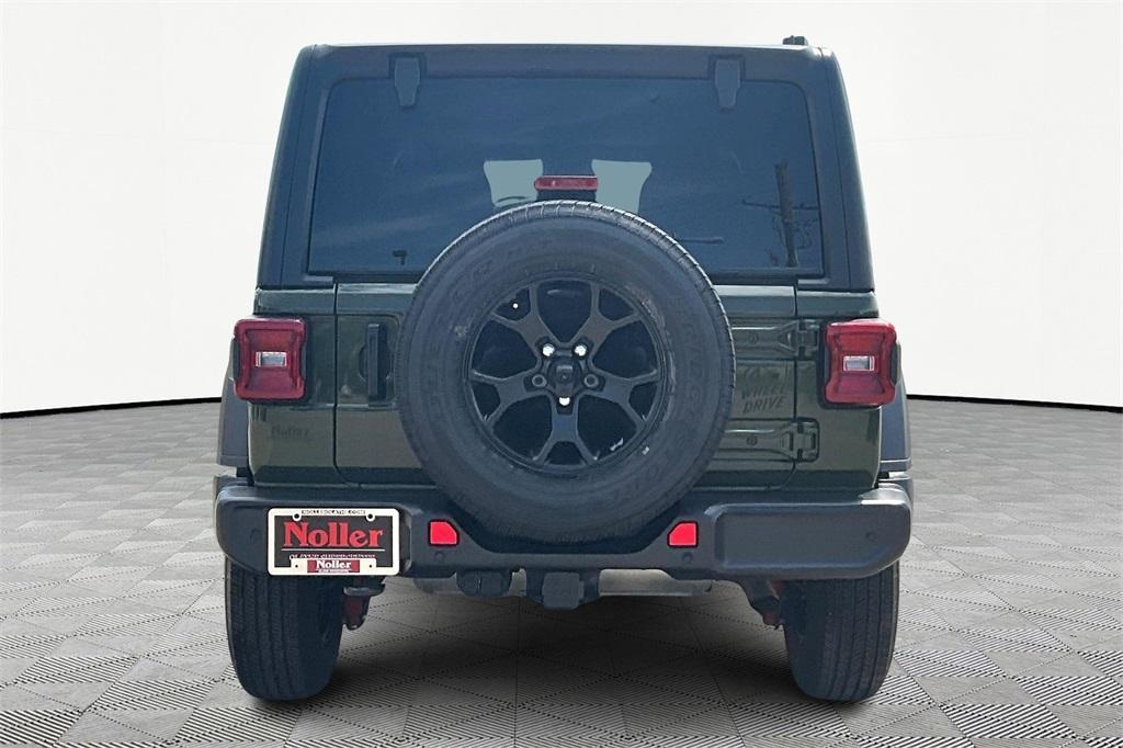 used 2021 Jeep Wrangler Unlimited car, priced at $28,474