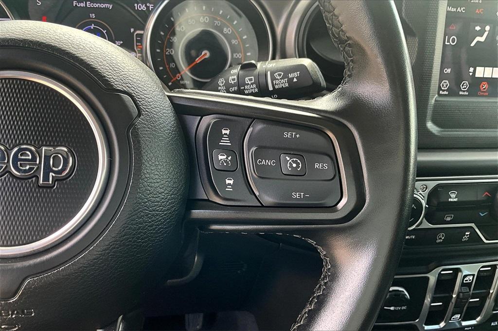 used 2021 Jeep Wrangler Unlimited car, priced at $28,474