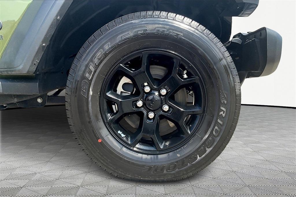 used 2021 Jeep Wrangler Unlimited car, priced at $28,474
