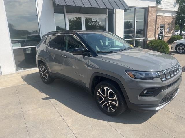 used 2022 Jeep Compass car, priced at $23,142