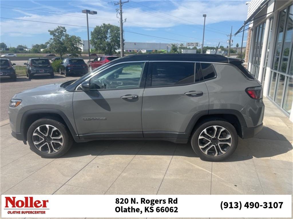 used 2022 Jeep Compass car, priced at $23,635