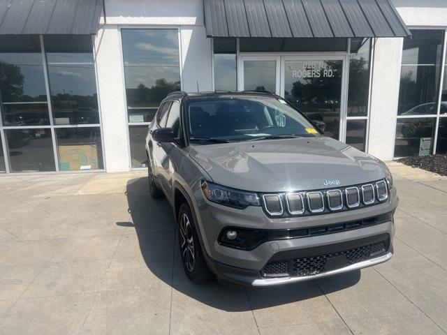 used 2022 Jeep Compass car, priced at $23,142
