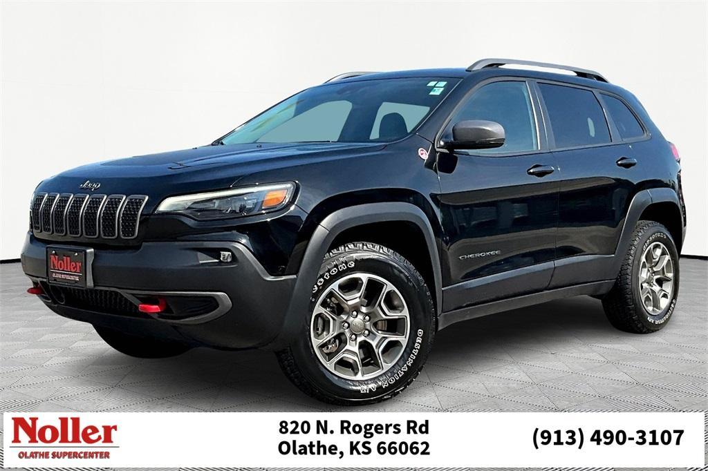 used 2021 Jeep Cherokee car, priced at $22,719