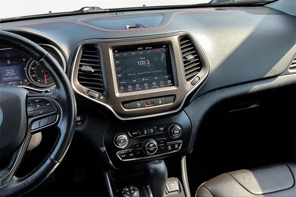 used 2021 Jeep Cherokee car, priced at $22,719