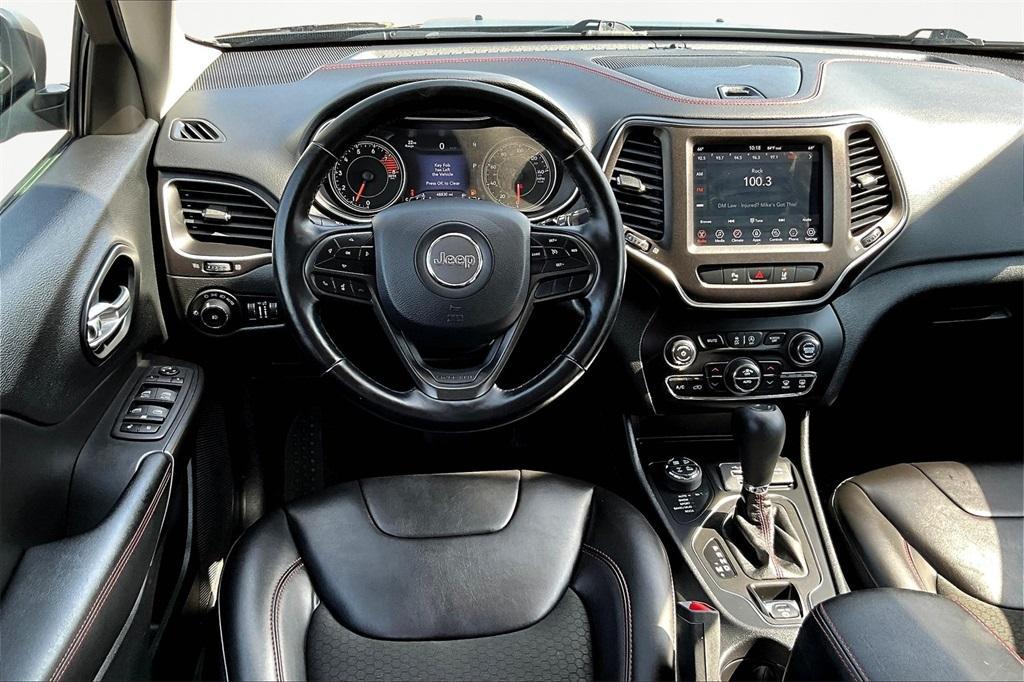 used 2021 Jeep Cherokee car, priced at $22,719