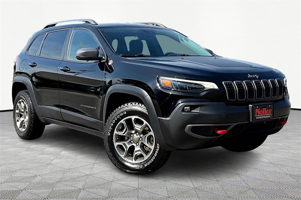 used 2021 Jeep Cherokee car, priced at $22,719