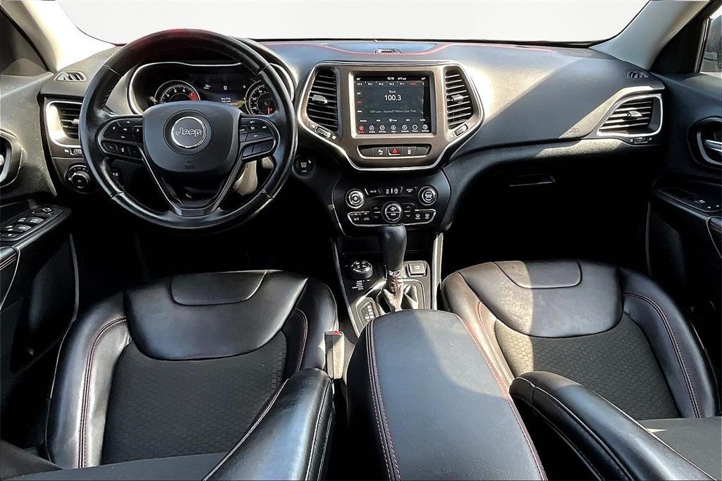 used 2021 Jeep Cherokee car, priced at $22,719