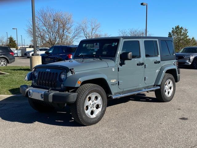 used 2014 Jeep Wrangler Unlimited car, priced at $17,093